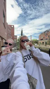 A day-in-the-life vlog following a creator through a Saturday in Newcastle, including a Lagree workout, a visit to a bookstore, and casual dining.