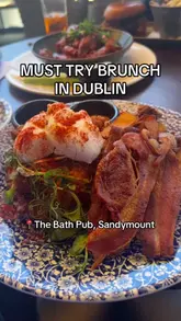 A personal review of brunch at The Bath Pub in Sandymount, Dublin, highlighting the fried chicken French toast and the relaxed outdoor terrace atmosphere.