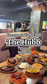 A review of Amirah Lounge in Elstree, showcasing a variety of Kenyan-Indian fusion dishes including grilled meats, bhajia, and ugali.