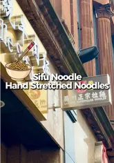 A review of Noodle Sifu in Glasgow, highlighting their authentic, halal Lanzhou hand-pulled noodles. The video showcases the noodle-making process, various dishes like chilli oil chicken noodles and beef buns, and the overall dining experience.