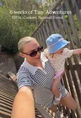 A personal vlog documenting a family day out at Conkers, highlighting the playground, educational exhibits, and the affordability of the experience.