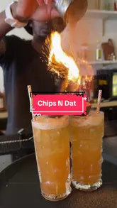 A review of the bottomless brunch at Chips N Dat, featuring loaded fries, cocktails, and the overall experience.