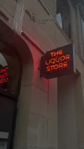 A review of The Liquor Store in Glasgow, featuring a mix of talking-head commentary and B-roll of the venue's interior, cocktails, and canapes. The creator discusses the bar's atmosphere, suitability for dates or nights out, and shares her thoughts on the drinks and food.