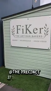 A creator visits FiKer, an artisan bakery in Newtownards, showcasing their sourdough, toasties, and acai bowls.