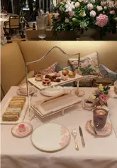 A visually stunning compilation video featuring three high-end afternoon tea experiences in London: The Dorchester, The Langham, and Cédric Grolet at The Berkeley. The video highlights the elegant interiors, delicate pastries, and tea service at each location.