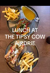 A first-hand review of a three-course lunch at The Tipsy Cow in Airdrie, featuring starters, mains, and desserts. The video provides a clear look at the food and the venue's atmosphere, recommending it for casual catch-ups or family meals.