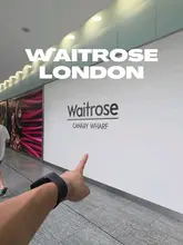 A creator conducts a grocery haul at a Waitrose supermarket in London to test how much a £45 budget can buy, ultimately spending £33.69.