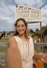 A vlog-style tour of Lane End Farm Shop, highlighting the animal encounters, children's play area, and the variety of local produce and goods available in the shop.