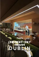 A review of a unique venue in Dublin that functions as an art gallery, filming studio, and an exclusive 20-seat restaurant on Friday nights, featuring a 10-course tasting menu by chef Mark Moriarty.