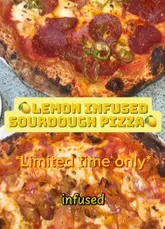 A review of the limited-time 'Limone' menu at Purezza in Camden, featuring lemon-infused sourdough pizzas, pepperoni and agave pizza, salted caramel dough balls, and panna cotta.