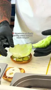 A short, punchy review of a limited-edition crispy chicken ranch burger and bravas fries at Supernova London. The video features the creator trying the food, shots of the burger assembly, and the venue interior.