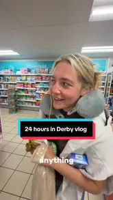 A fast-paced '24 hours in Derby' vlog following a group of friends as they visit various local spots, including a coffee shop, a charity shop, a retail store, a restaurant, a frozen yogurt shop, and a bar.