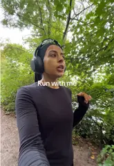 The creator documents her Sunday morning routine, which includes a 5k run followed by a visit to Vanilla Bean in Leeds to purchase a lemon cookie croissant and an iced latte, which she consumes in her car.