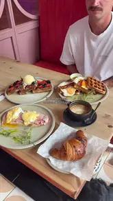 A short, aesthetic montage showcasing a brunch visit to Mirella in Leytonstone. The video features shots of the interior, the food, and the diners, highlighting the venue's dog-friendly policy and brunch offerings.