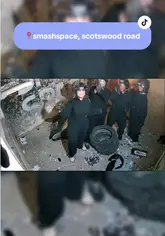 A promotional video for Smash Space UK in Newcastle, featuring a quick tour of the venue and CCTV footage of customers smashing items in the rage room.