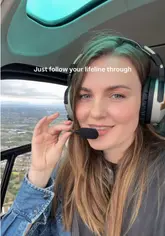A video showcasing a helicopter tour over London, featuring aerial views of landmarks like the London Eye, The Shard, and Tower Bridge, with the creator appearing on camera.