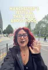 A vlog-style review of the 'Live From The Grill' food festival in Manchester, featuring various street food vendors, dishes, and the overall atmosphere of the event.